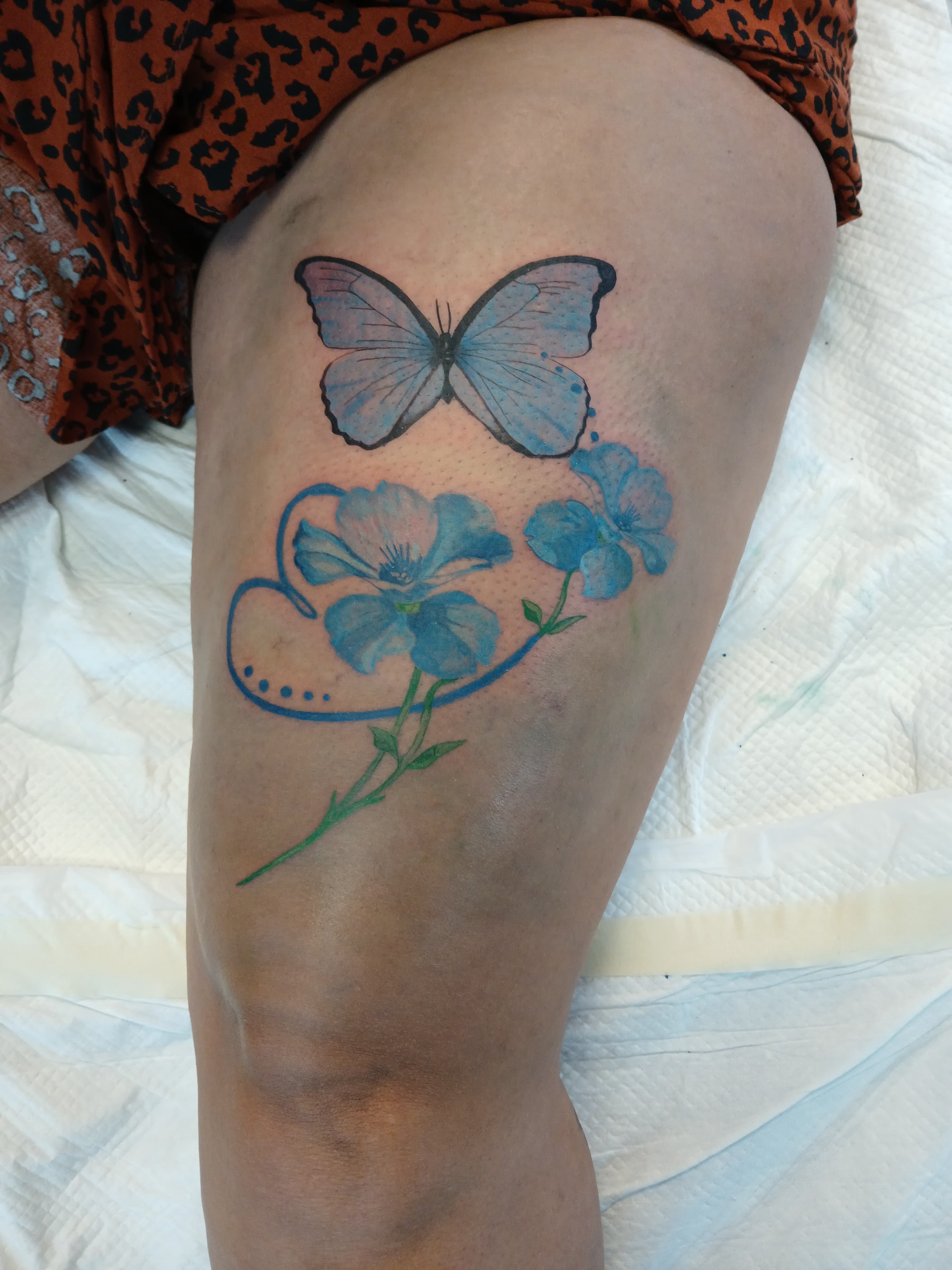 Full Color memorial piece