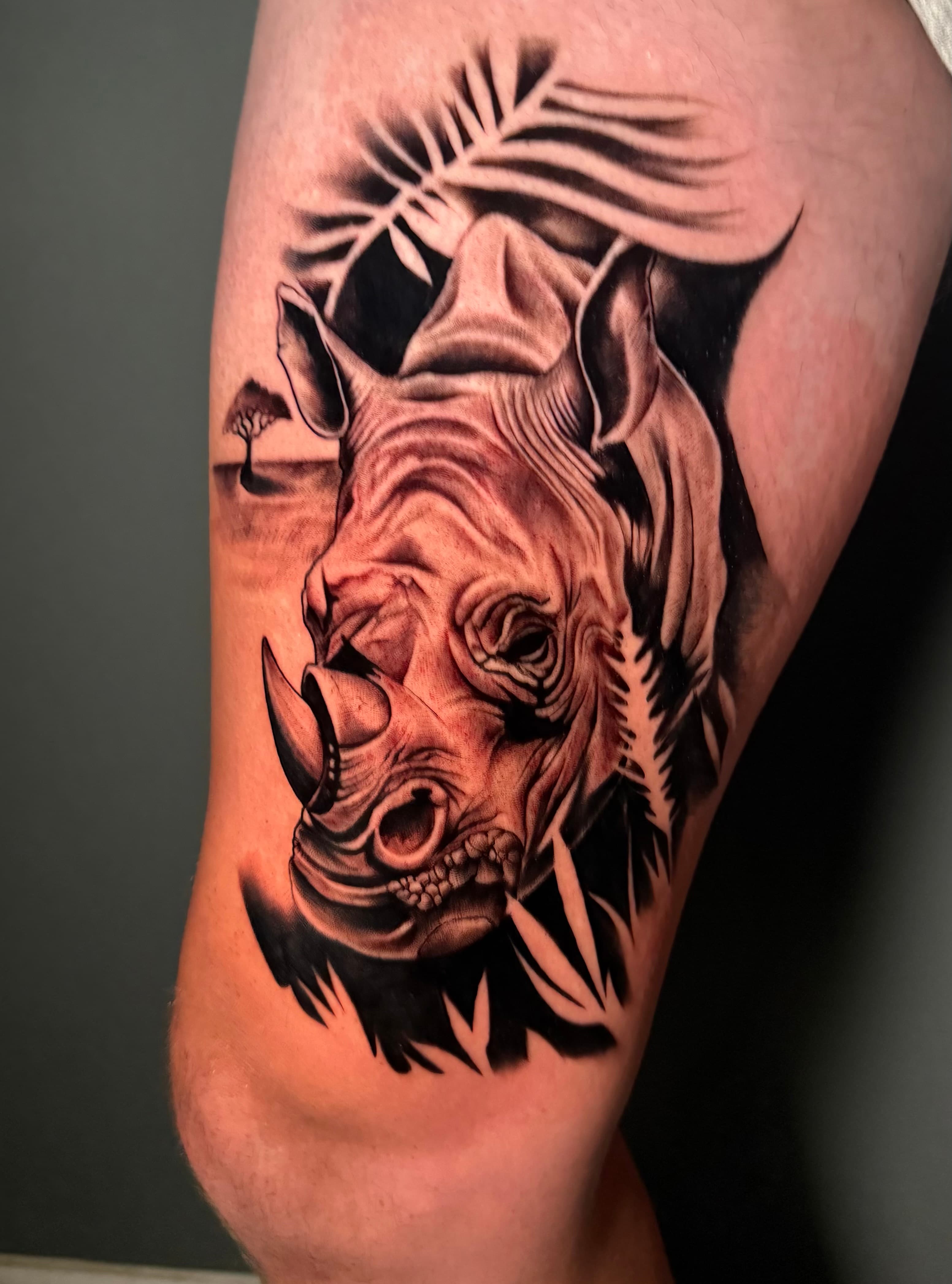 Rhyno tattoo